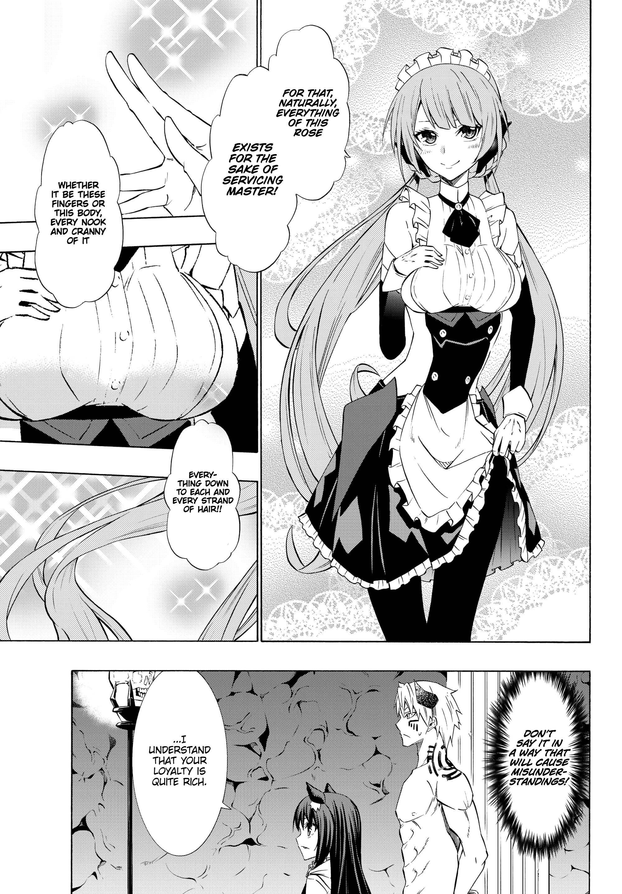 Isekai Maou To Shoukan Shoujo Dorei Majutsu Chapter 57.2 - Page 14 in English