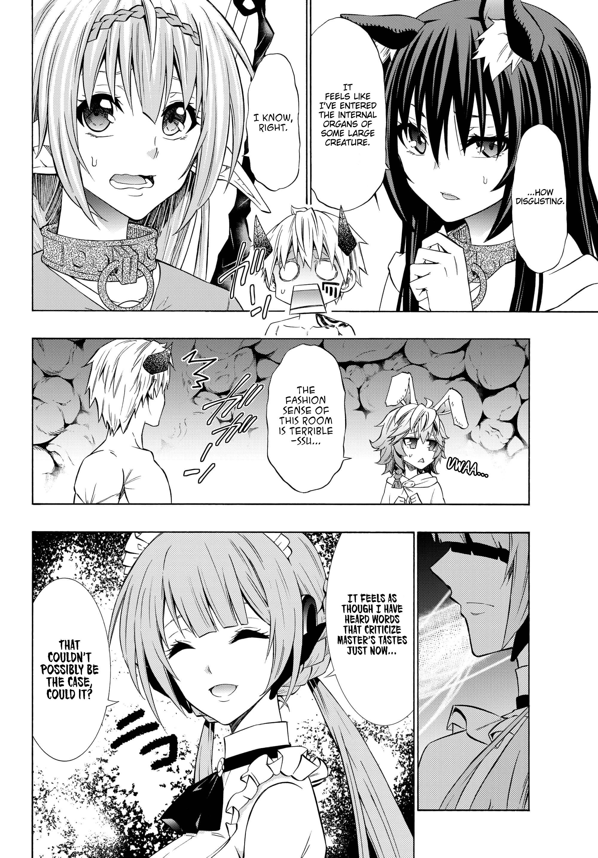 Isekai Maou To Shoukan Shoujo Dorei Majutsu Chapter 57.2 - Page 7 in English