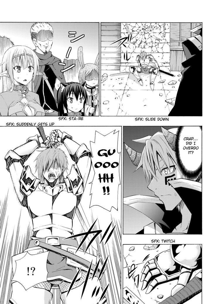 Isekai Maou To Shoukan Shoujo Dorei Majutsu Chapter 6.1 - Page 8 in English
