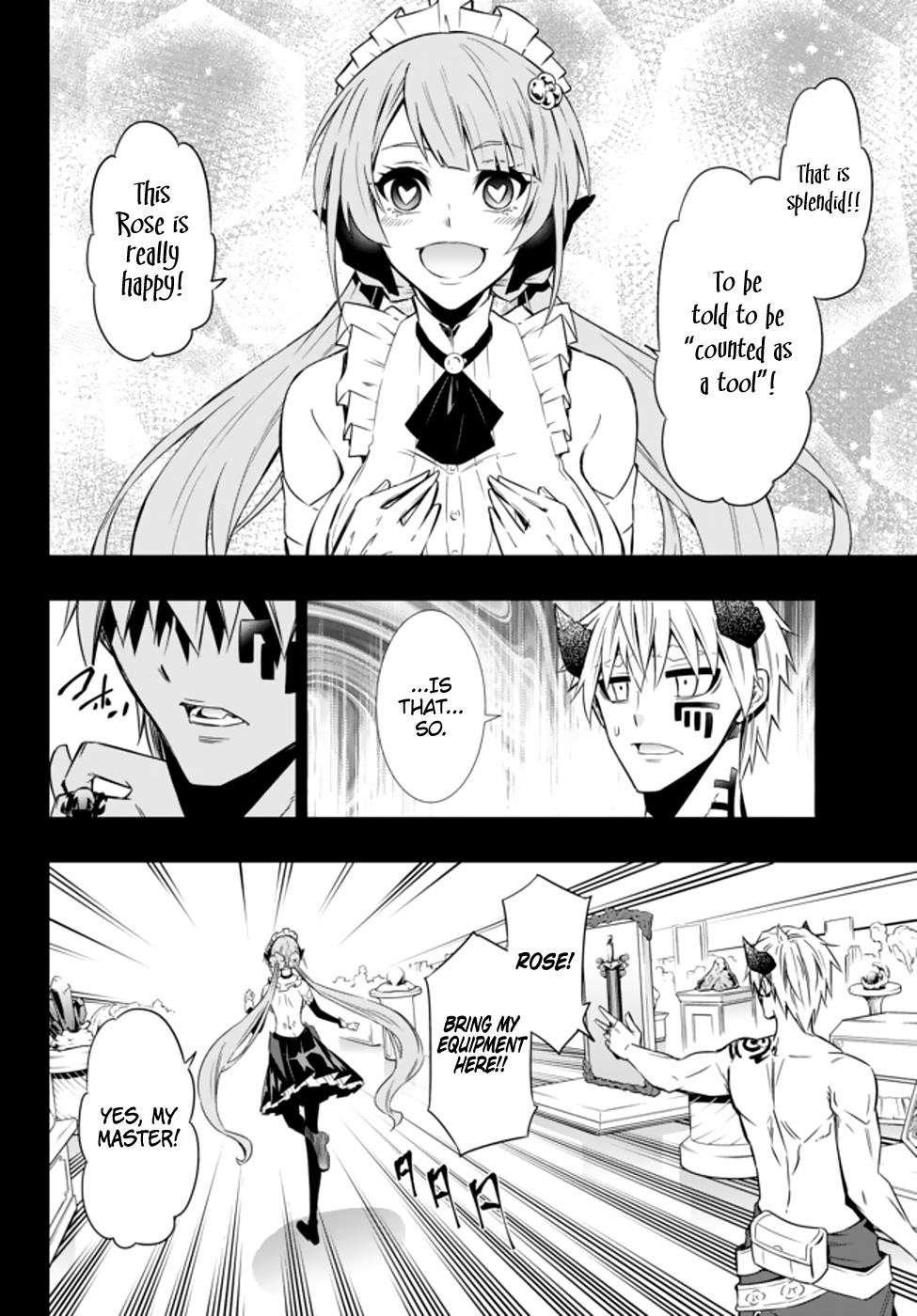 Isekai Maou To Shoukan Shoujo Dorei Majutsu Chapter 60.1 - Page 6 in English