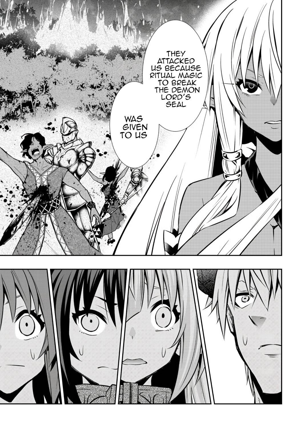 Isekai Maou To Shoukan Shoujo Dorei Majutsu Chapter 76.1 - Page 3 in English