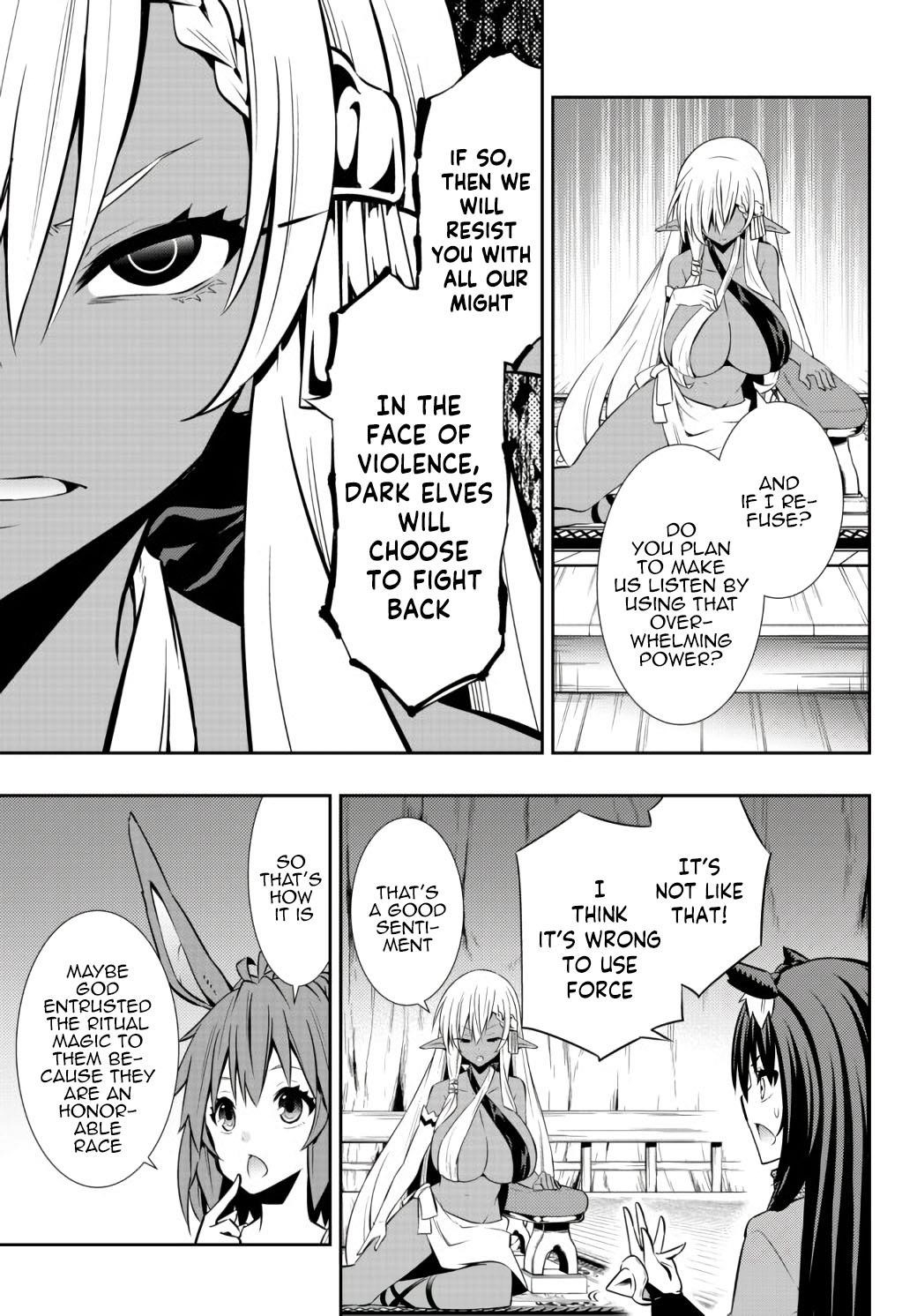 Isekai Maou To Shoukan Shoujo Dorei Majutsu Chapter 76.1 - Page 9 in English