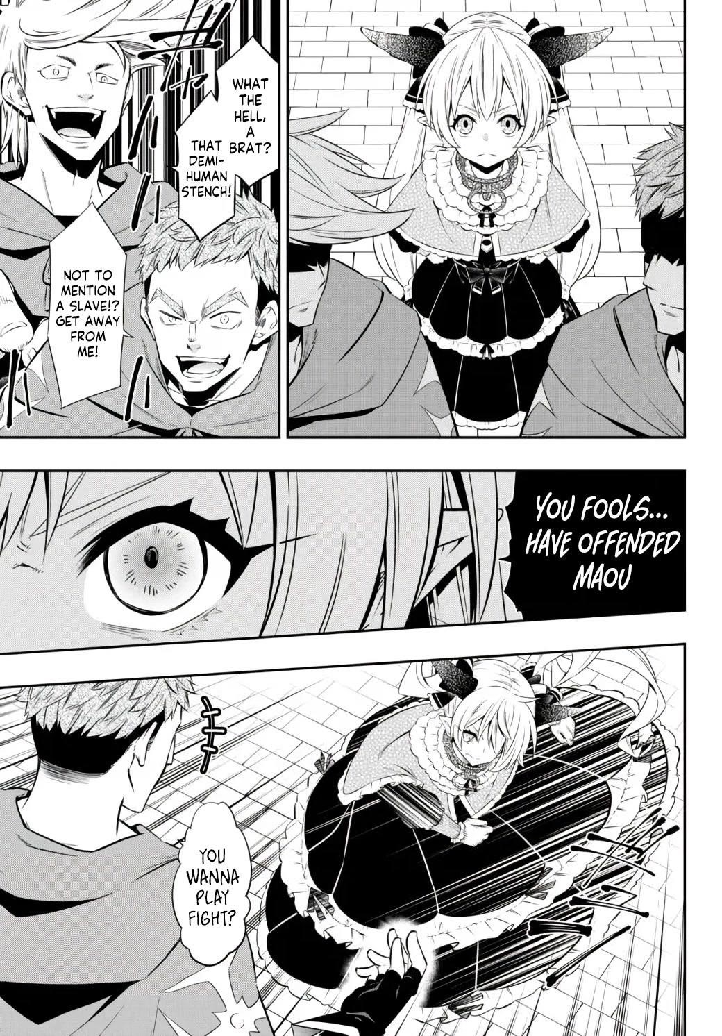Isekai Maou To Shoukan Shoujo Dorei Majutsu Chapter 87.1 - Page 9 in English
