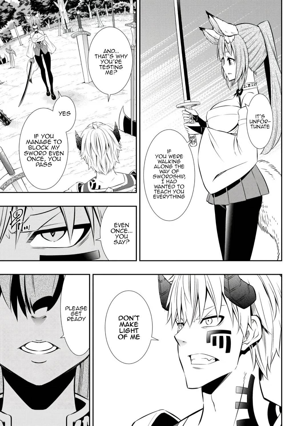 Isekai Maou To Shoukan Shoujo Dorei Majutsu Chapter 89.3 - Page 14 in English