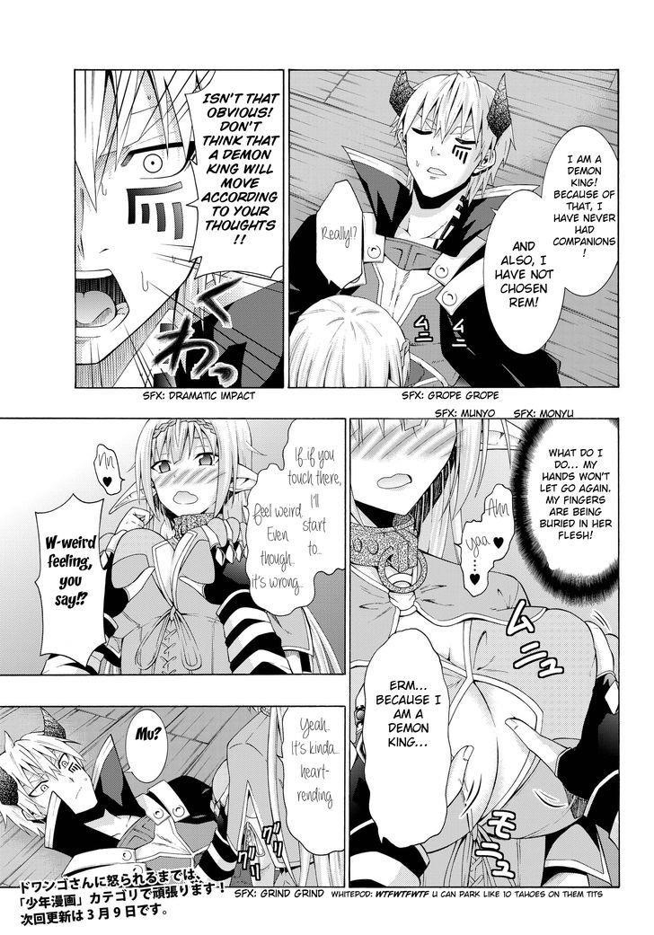 Isekai Maou To Shoukan Shoujo Dorei Majutsu Chapter 9.1 - Page 14 in English