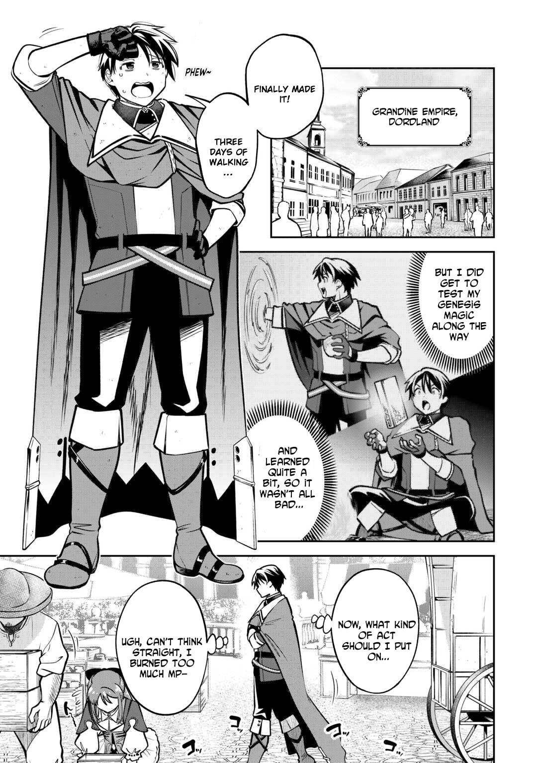 The Genesis Sorcerer Who Was Deliberately Banished Rules Over Another World Chapter 2 - Page 3 in English