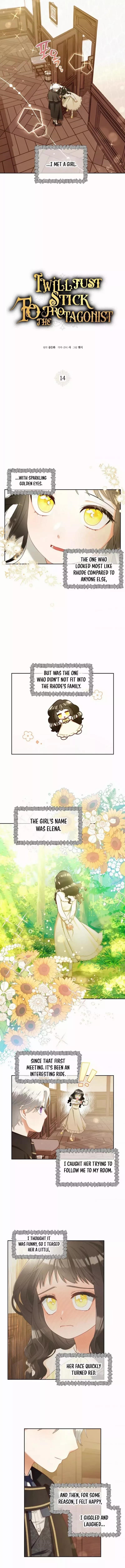 I Will Just Stick To The Protagonist Chapter 14 - Page 6 in English