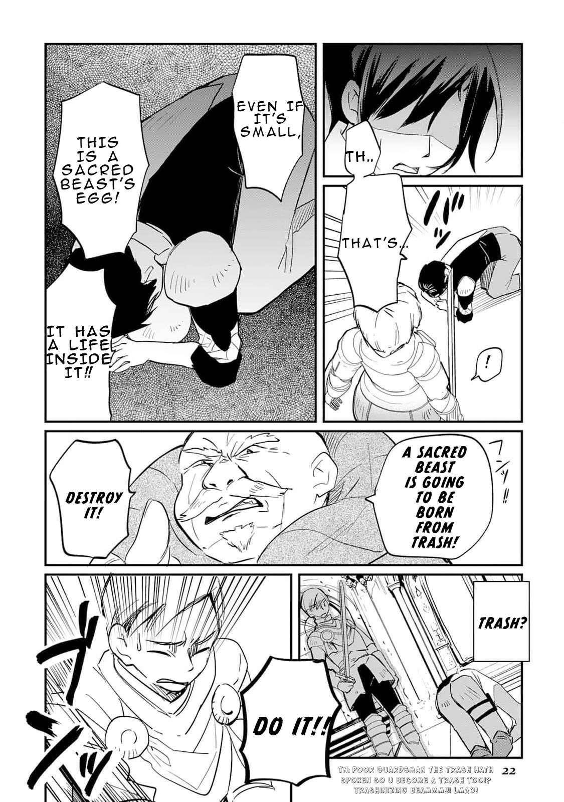 The Sacred Beast Tamer Who Summoned a Lizard (Actually a Divine Dragon), Living a Pioneering Life on the Dragon’s Back Chapter 1 - Page 22 in English