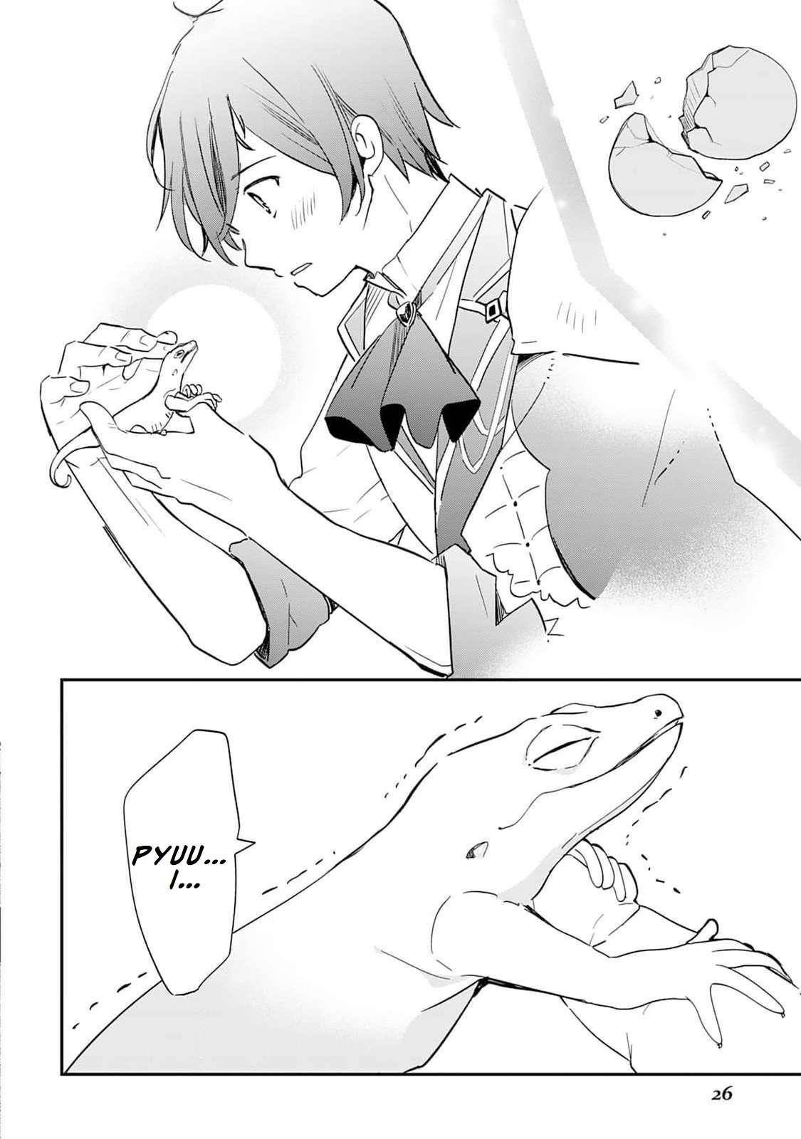 The Sacred Beast Tamer Who Summoned a Lizard (Actually a Divine Dragon), Living a Pioneering Life on the Dragon’s Back Chapter 1 - Page 26 in English