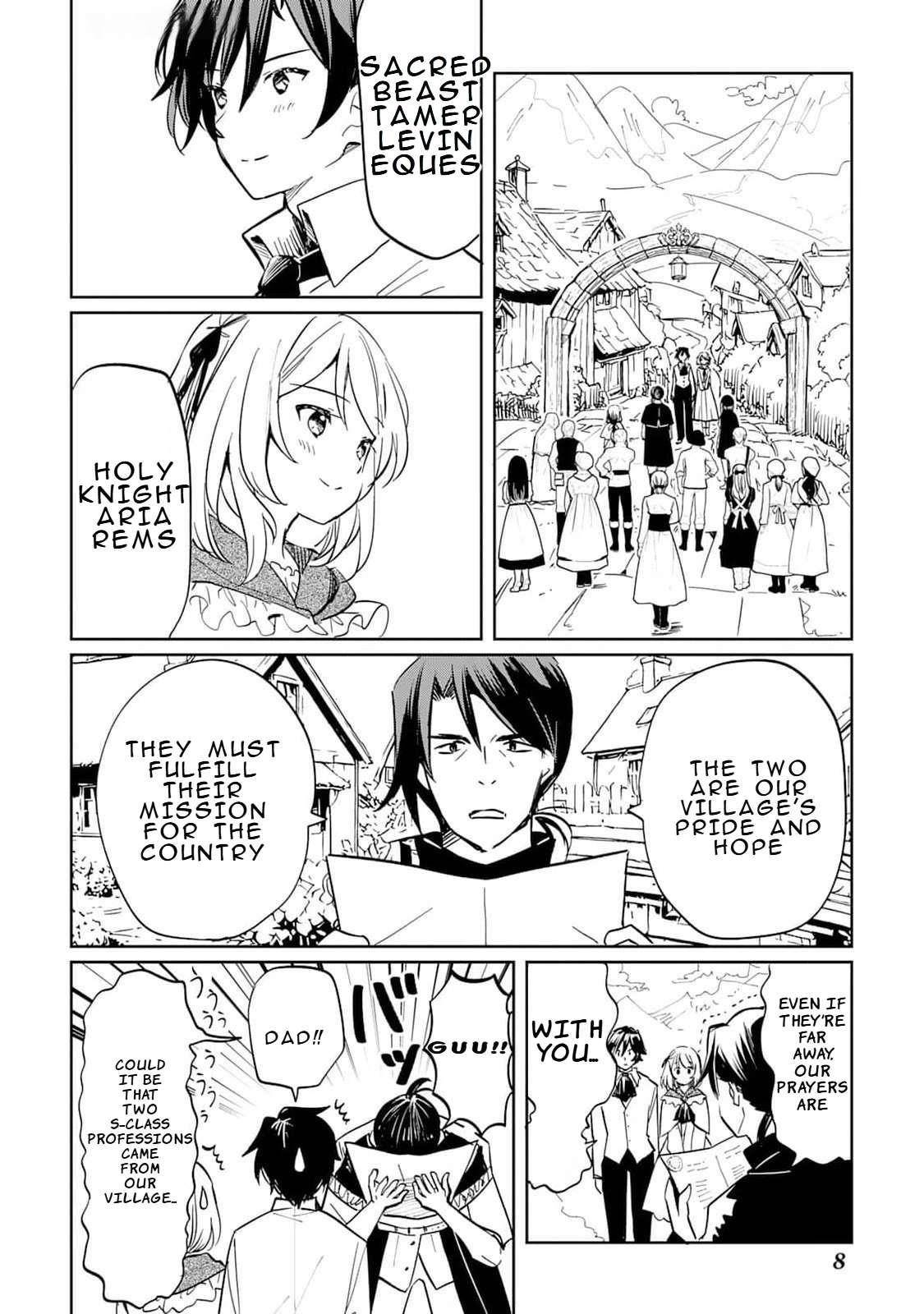 The Sacred Beast Tamer Who Summoned a Lizard (Actually a Divine Dragon), Living a Pioneering Life on the Dragon’s Back Chapter 1 - Page 8 in English