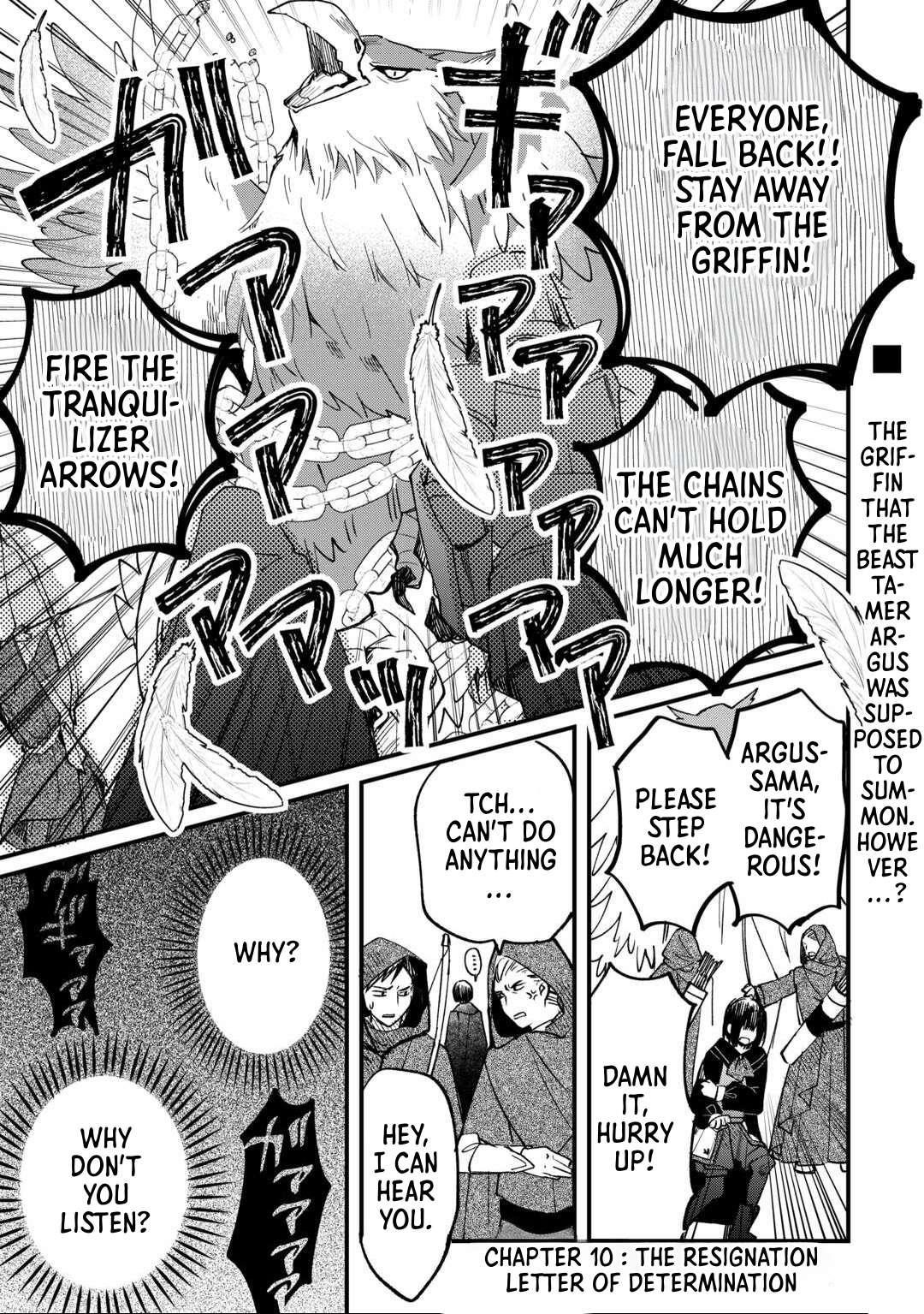The Sacred Beast Tamer Who Summoned a Lizard (Actually a Divine Dragon), Living a Pioneering Life on the Dragon’s Back Chapter 10 - Page 1 in English