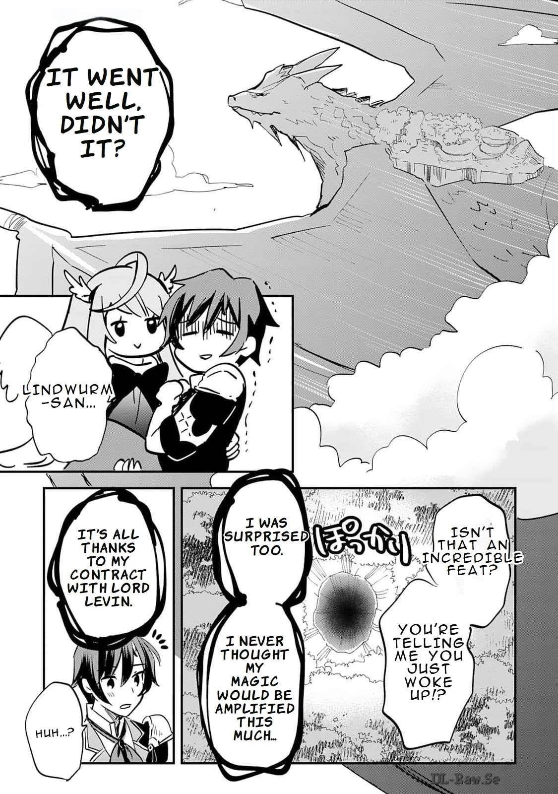 The Sacred Beast Tamer Who Summoned a Lizard (Actually a Divine Dragon), Living a Pioneering Life on the Dragon’s Back Chapter 2 - Page 23 in English