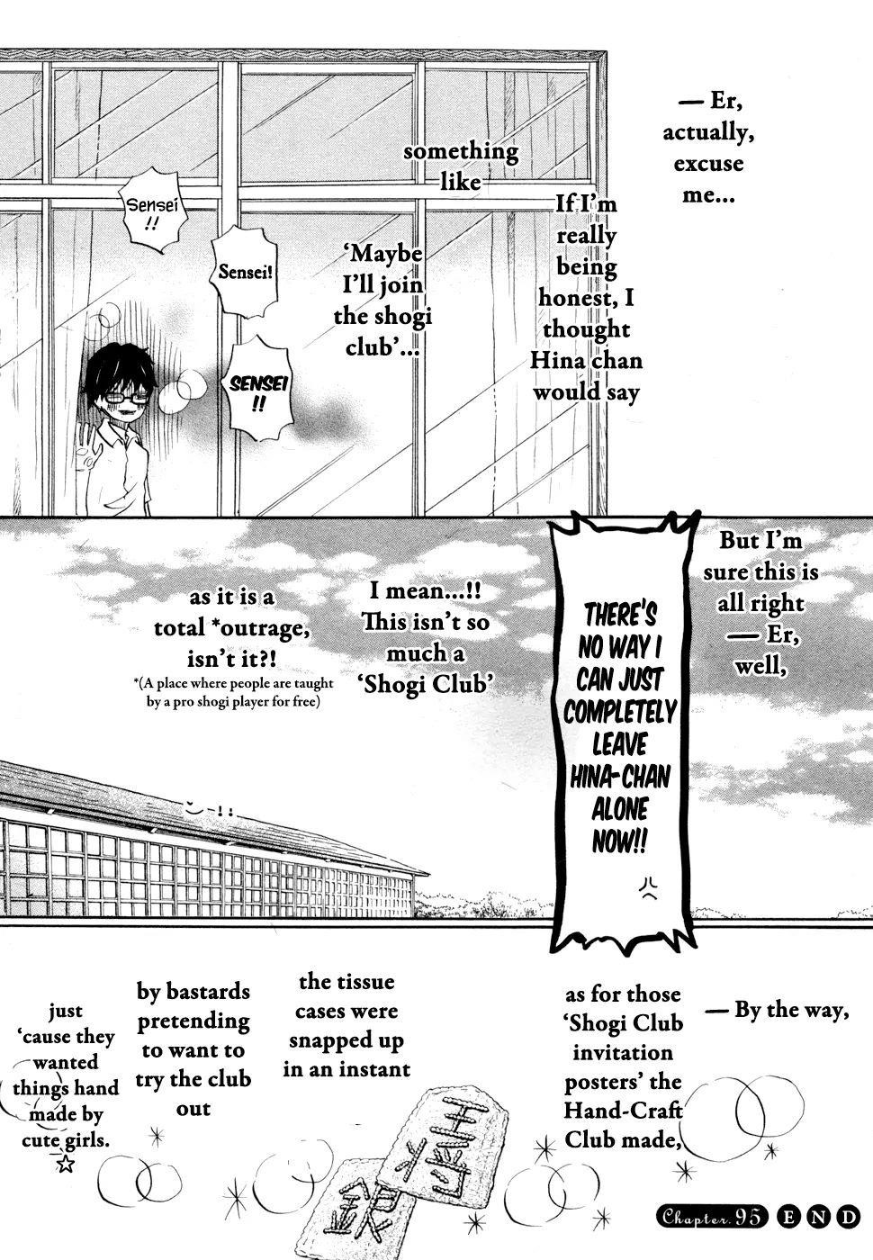 3-gatsu no Lion Chapter 95 - Page 19 in English