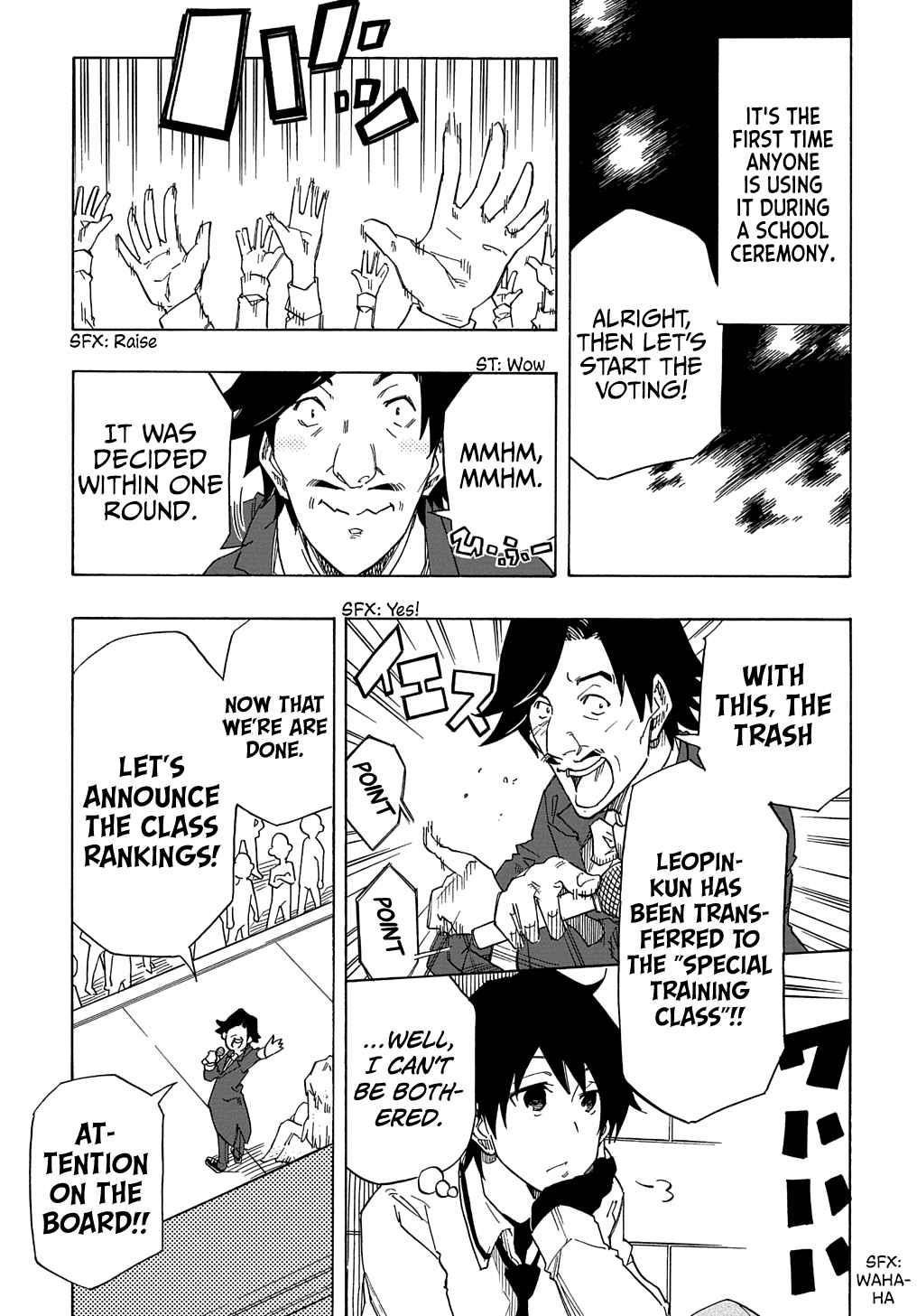 Exiled in a Class Trial for Poor Dexterity Chapter 1 - Page 16 in English