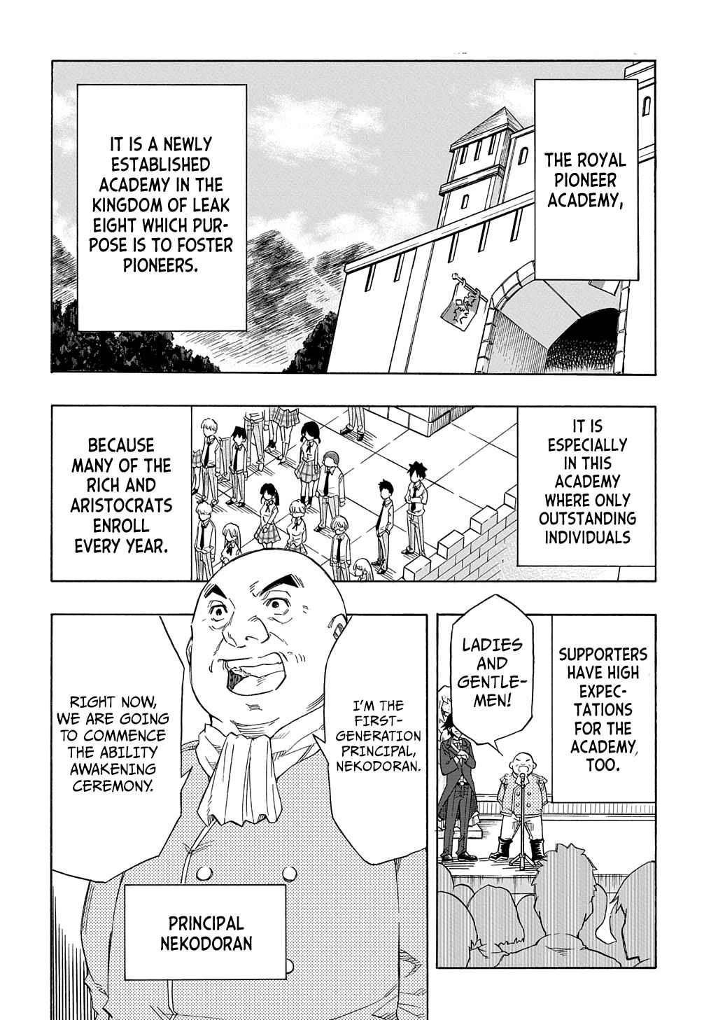 Exiled in a Class Trial for Poor Dexterity Chapter 1 - Page 3 in English