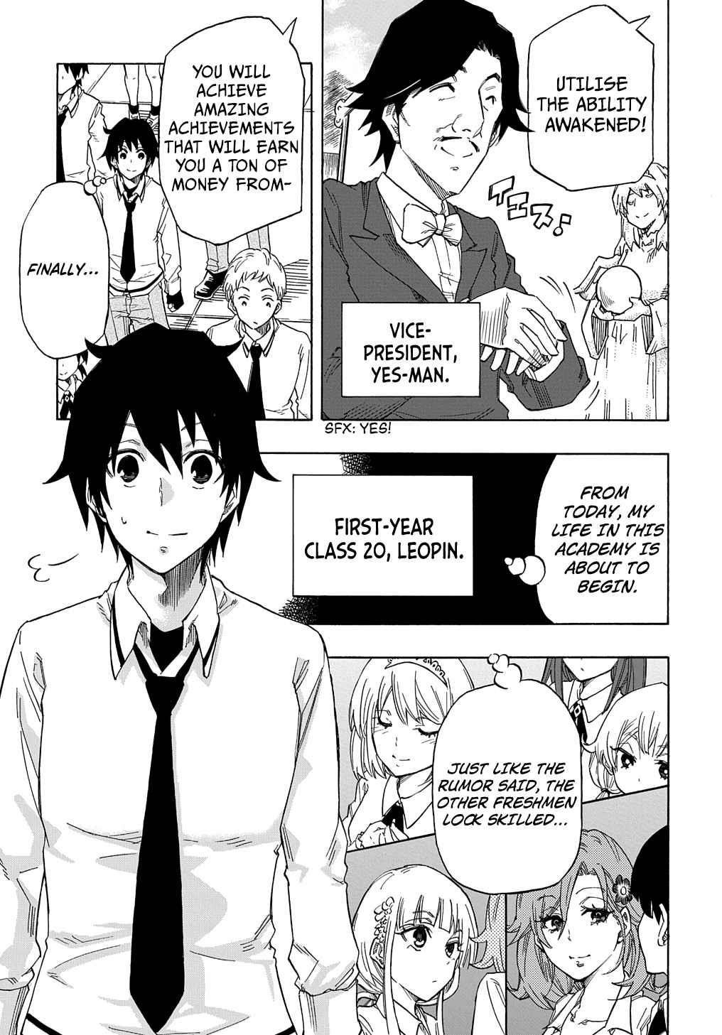 Exiled in a Class Trial for Poor Dexterity Chapter 1 - Page 4 in English
