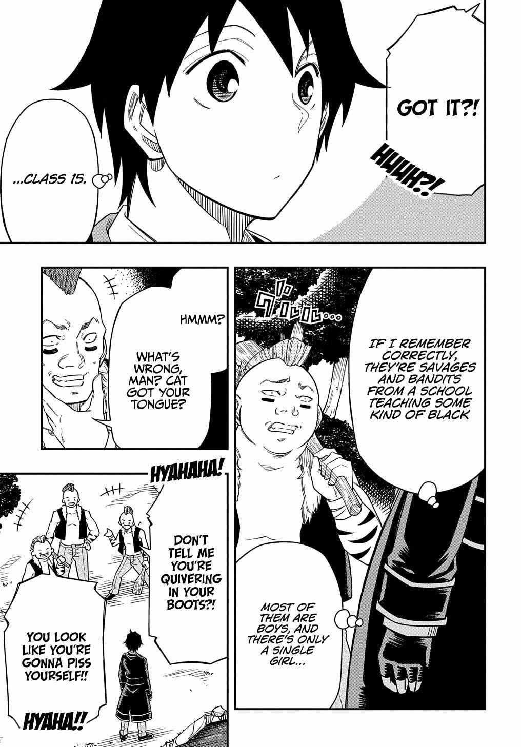 Exiled in a Class Trial for Poor Dexterity Chapter 14 - Page 7 in English