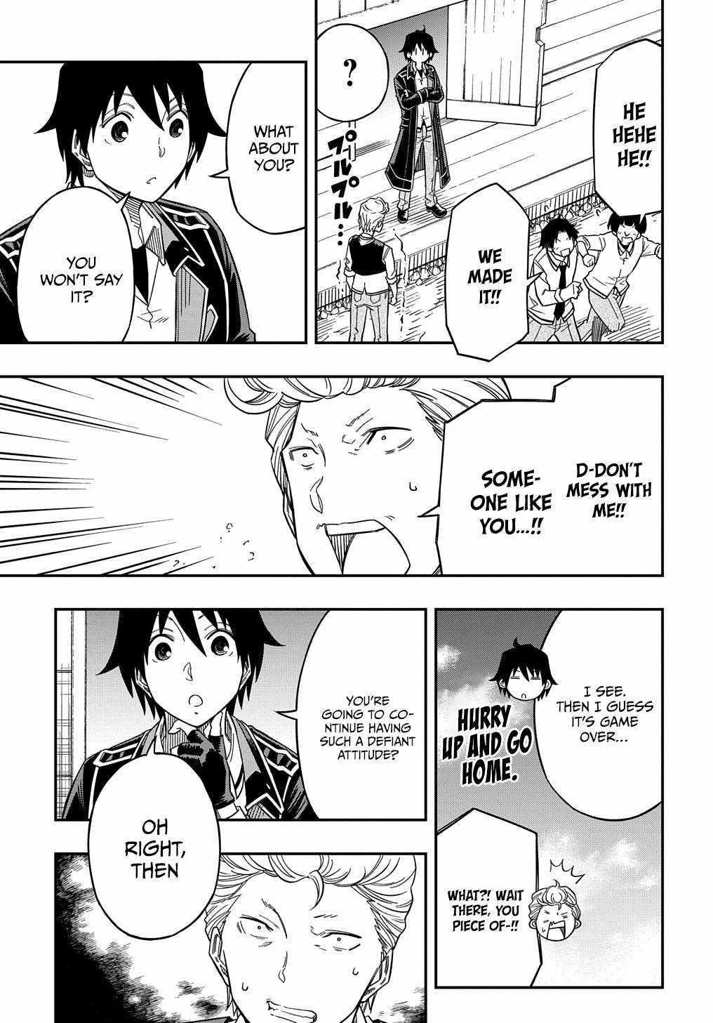 Exiled in a Class Trial for Poor Dexterity Chapter 21 - Page 5 in English
