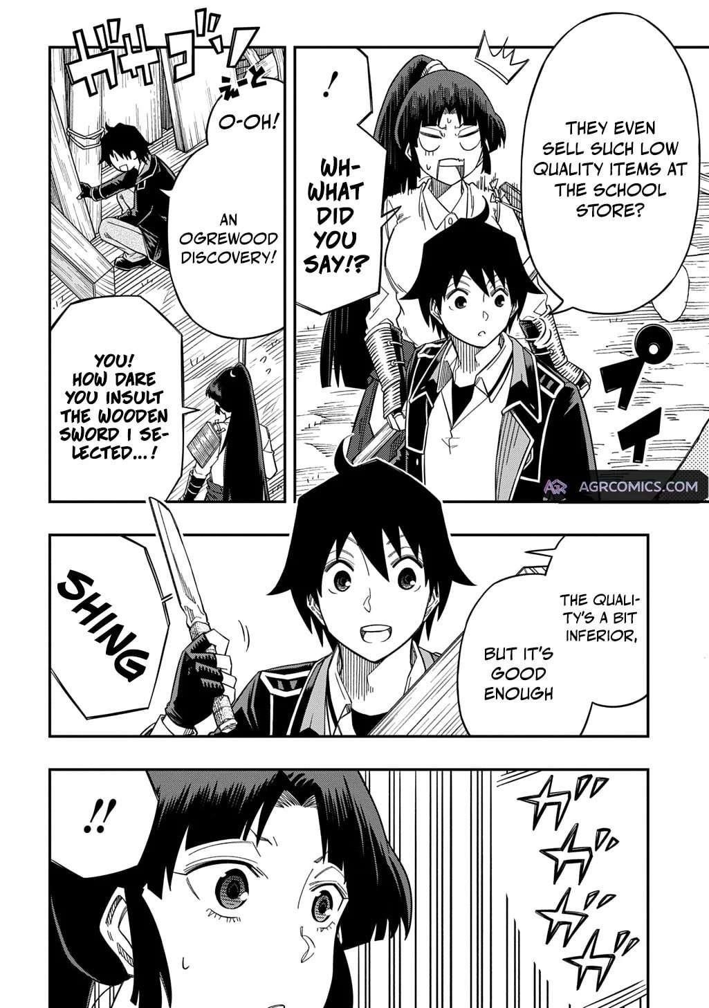 Exiled in a Class Trial for Poor Dexterity Chapter 27.1 - Page 12 in English