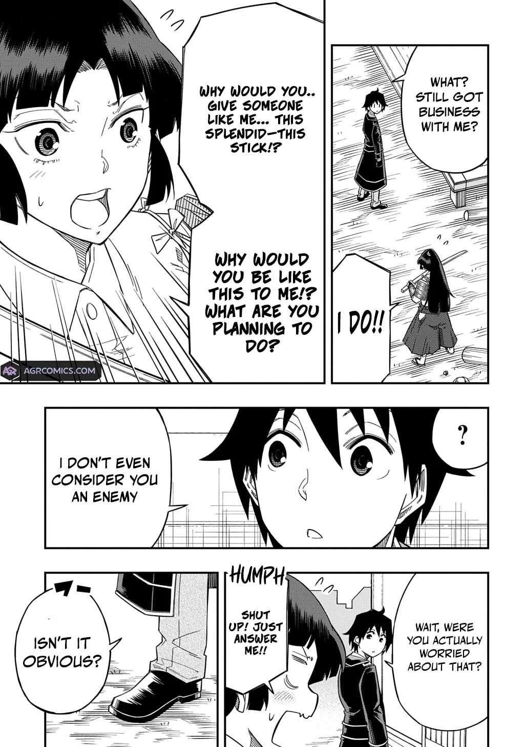 Exiled in a Class Trial for Poor Dexterity Chapter 27.2 - Page 12 in English