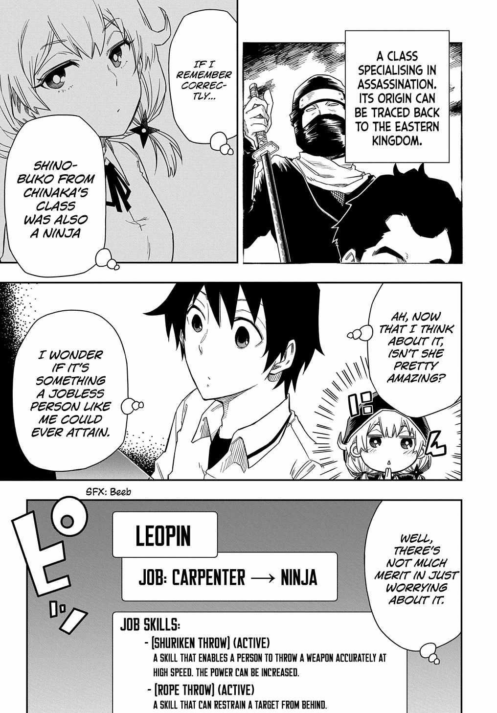 Exiled in a Class Trial for Poor Dexterity Chapter 3 - Page 3 in English