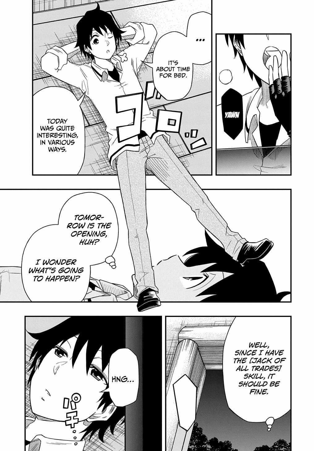 Exiled in a Class Trial for Poor Dexterity Chapter 5 - Page 19 in English