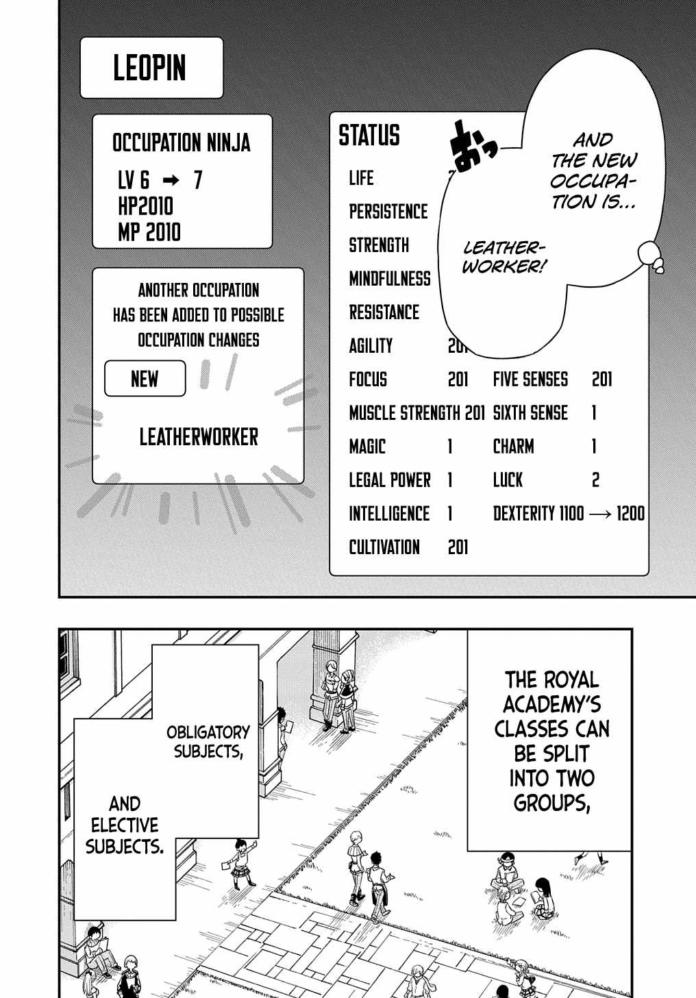 Exiled in a Class Trial for Poor Dexterity Chapter 6 - Page 32 in English