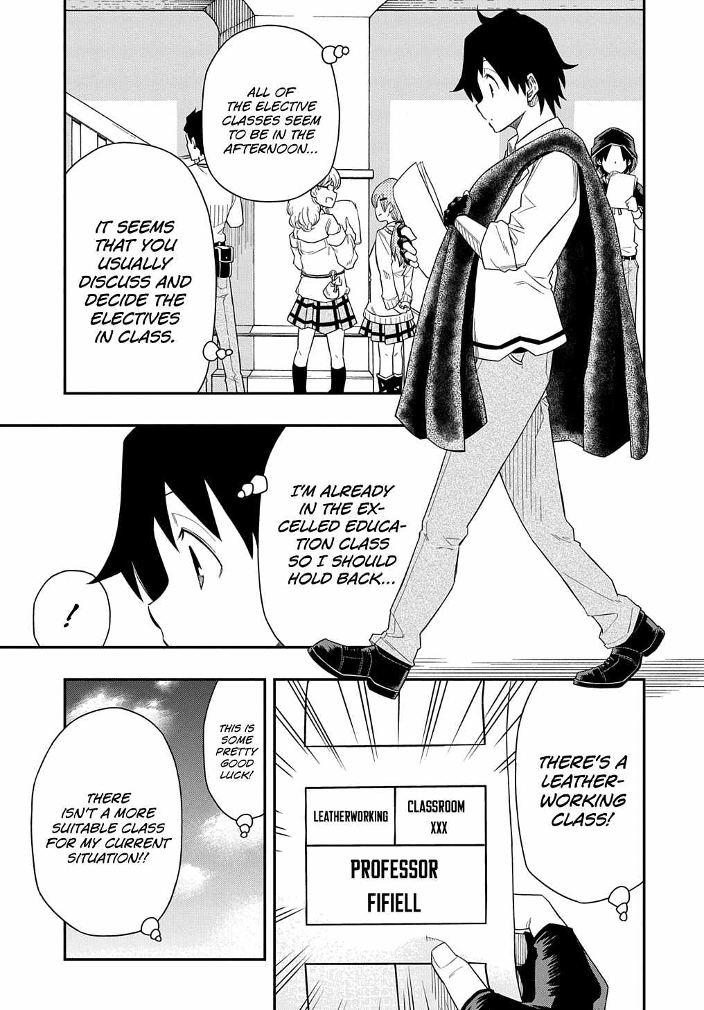 Exiled in a Class Trial for Poor Dexterity Chapter 6 - Page 33 in English
