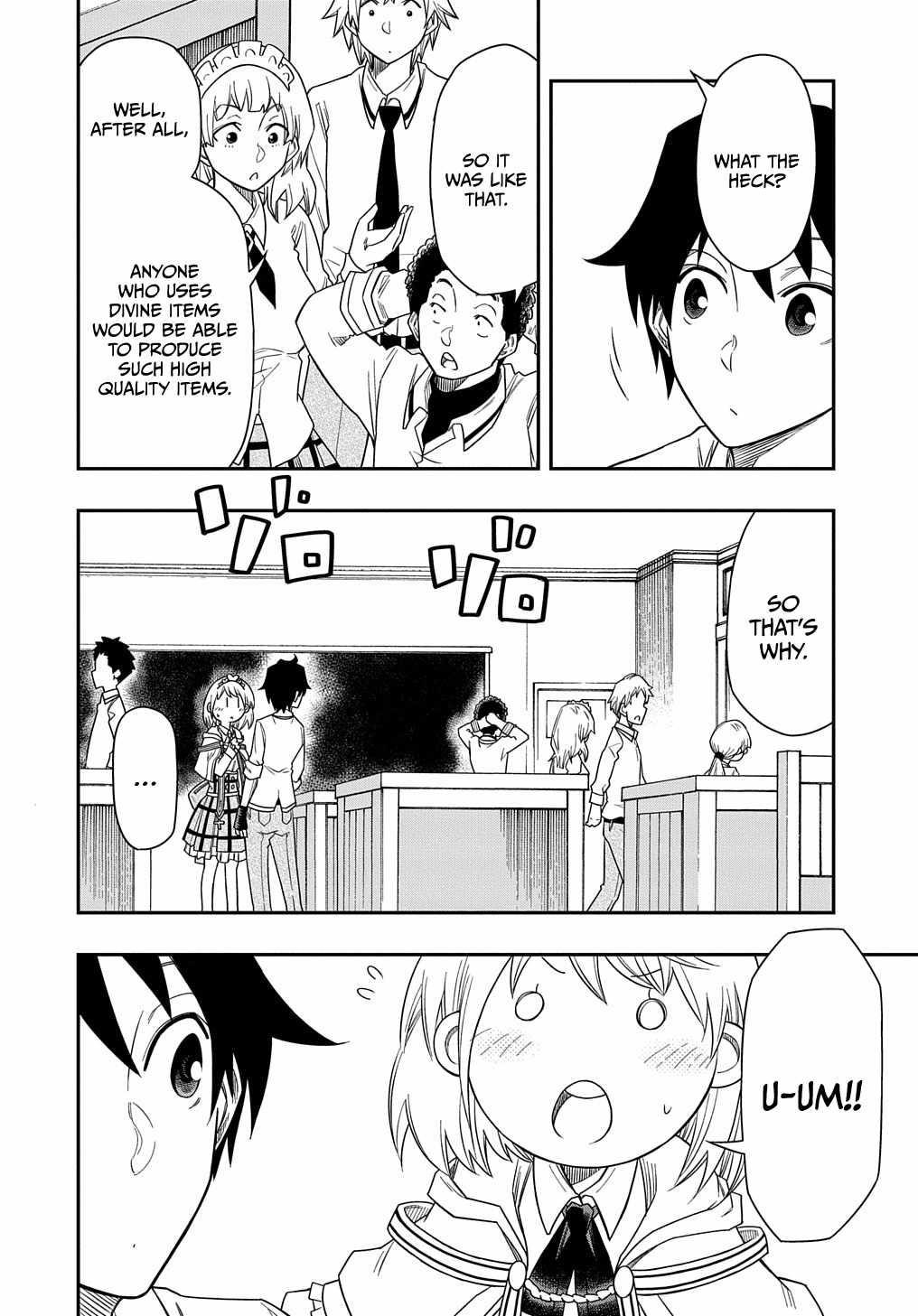 Exiled in a Class Trial for Poor Dexterity Chapter 8 - Page 7 in English