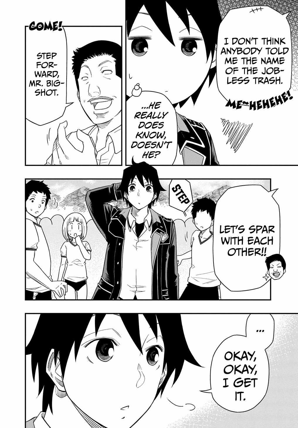 Exiled in a Class Trial for Poor Dexterity Chapter 9 - Page 16 in English