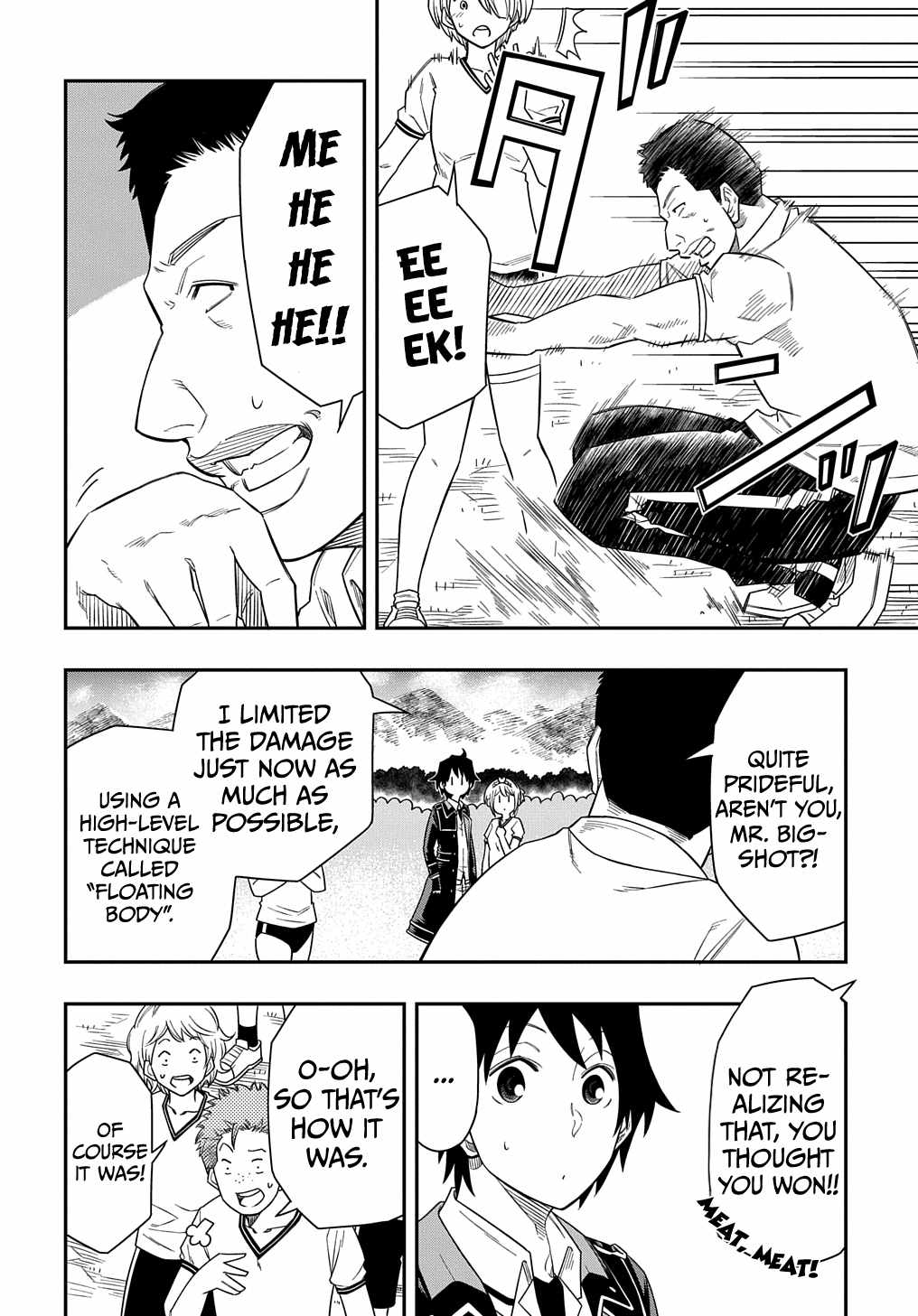 Exiled in a Class Trial for Poor Dexterity Chapter 9 - Page 25 in English
