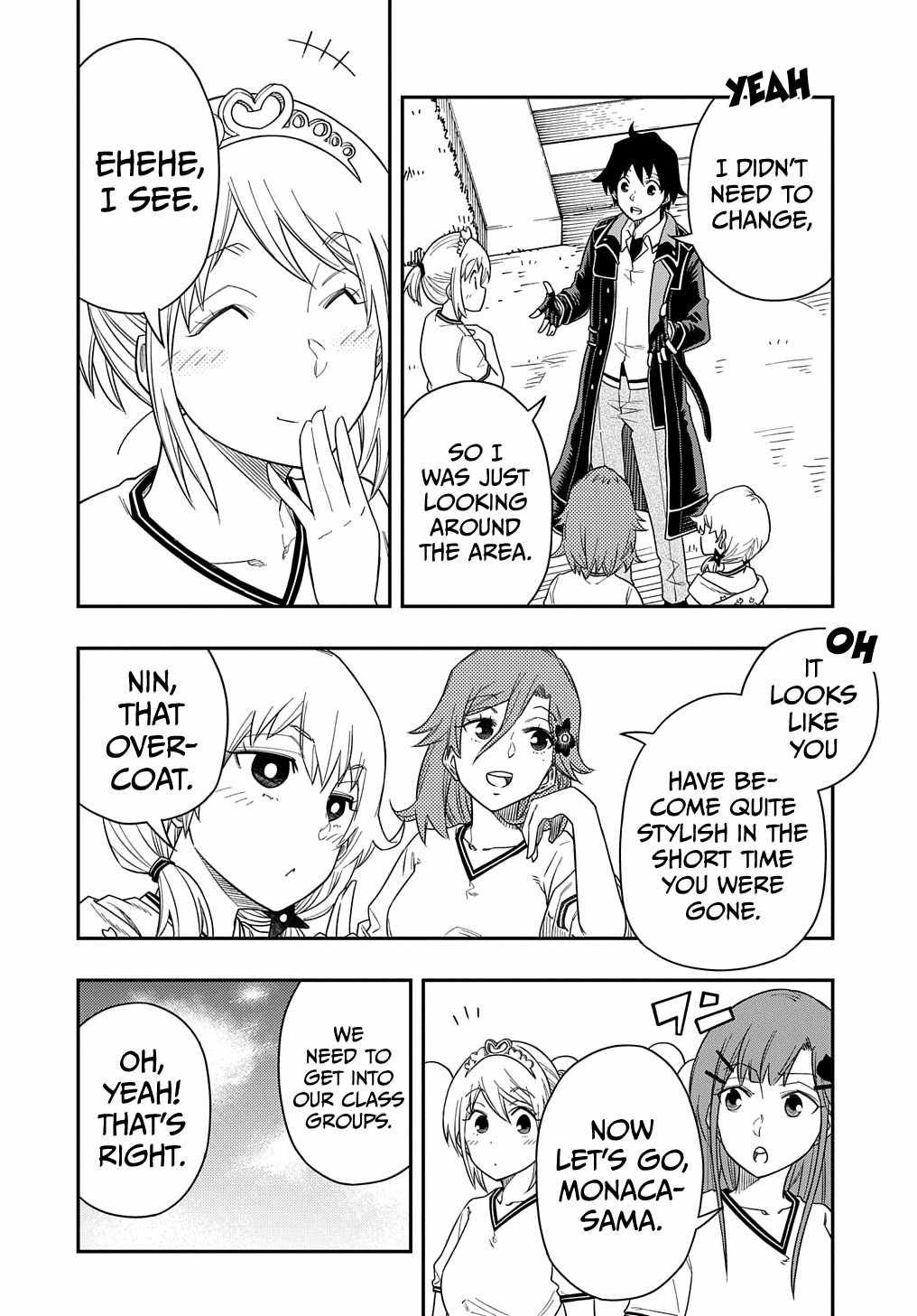 Exiled in a Class Trial for Poor Dexterity Chapter 9 - Page 4 in English