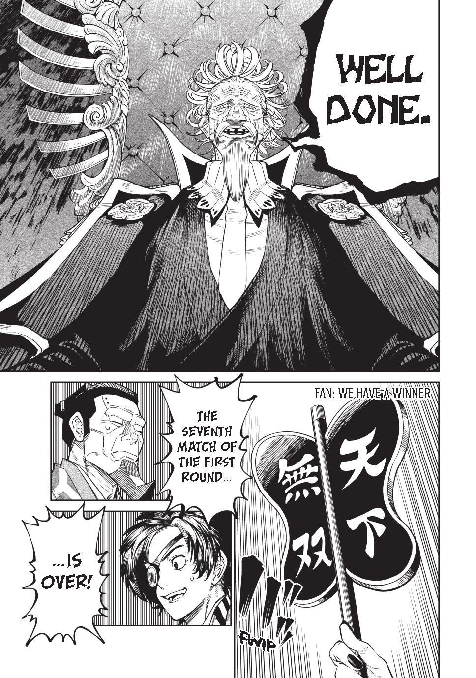 Tenkaichi: Battle to Decide Japan’s Strongest Martial Artist Chapter 49 - Page 25 in English
