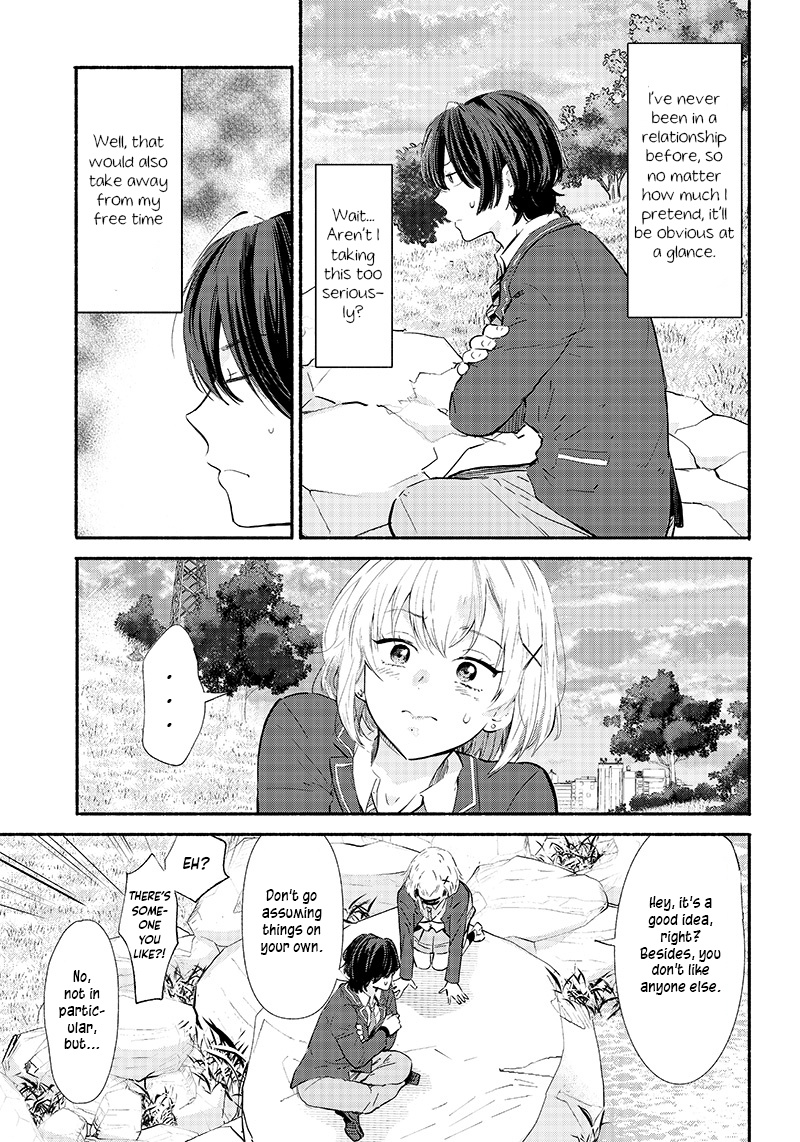Hey, Wanna Go Out With Me? My Childhood Friend, a Beautiful Girl, Asked Me To Be Her Boyfriend, and I’ve Started a Camouflage Boyfriend Chapter 2 - Page 3 in English