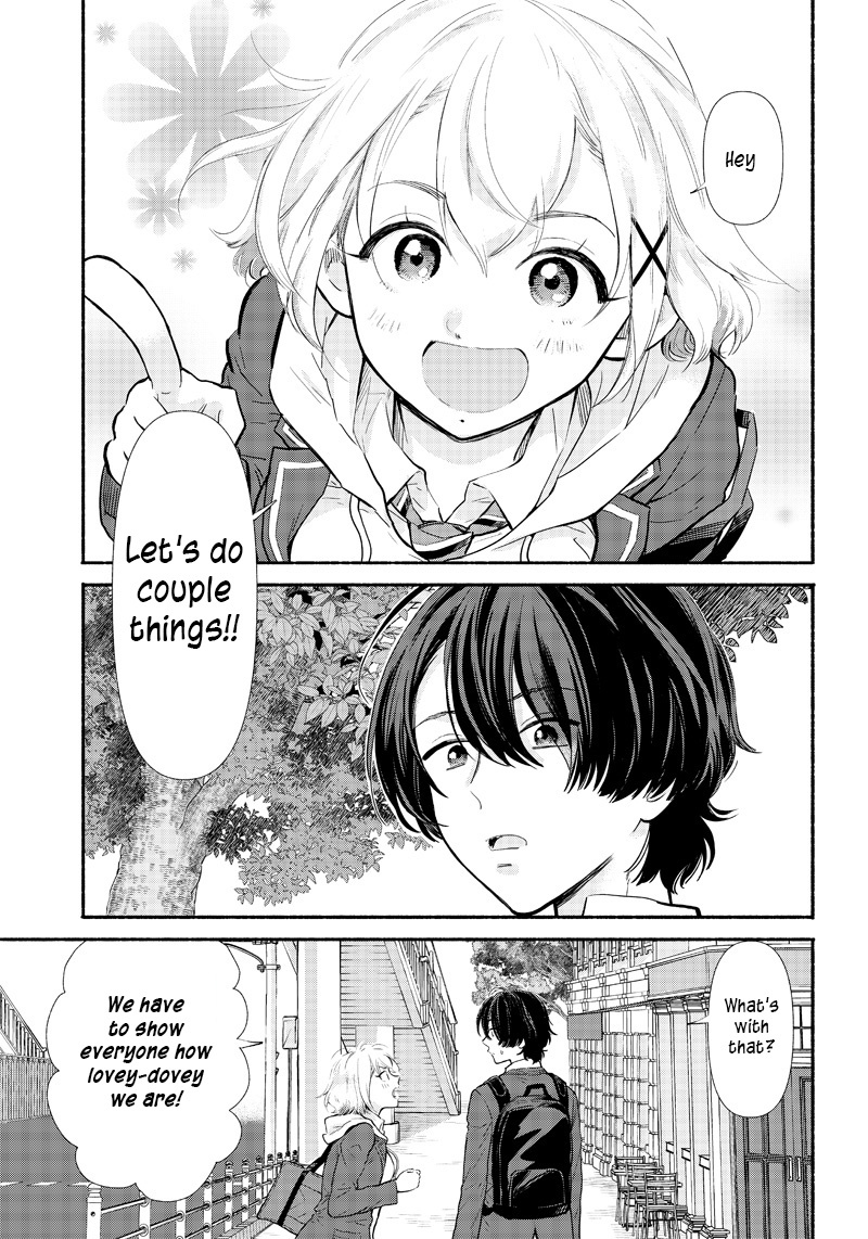 Hey, Wanna Go Out With Me? My Childhood Friend, a Beautiful Girl, Asked Me To Be Her Boyfriend, and I’ve Started a Camouflage Boyfriend Chapter 3 - Page 3 in English