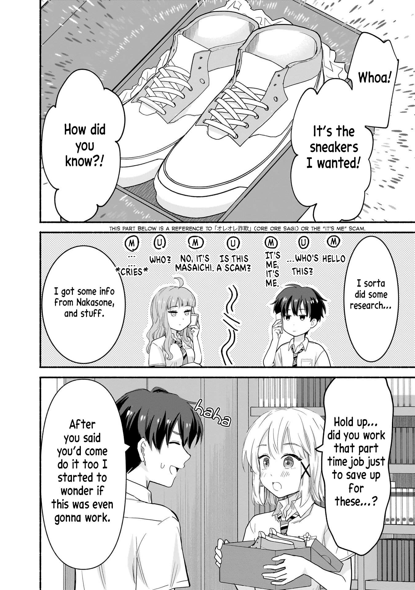 Hey, Wanna Go Out With Me? My Childhood Friend, a Beautiful Girl, Asked Me To Be Her Boyfriend, and I’ve Started a Camouflage Boyfriend Chapter 36 - Page 16 in English