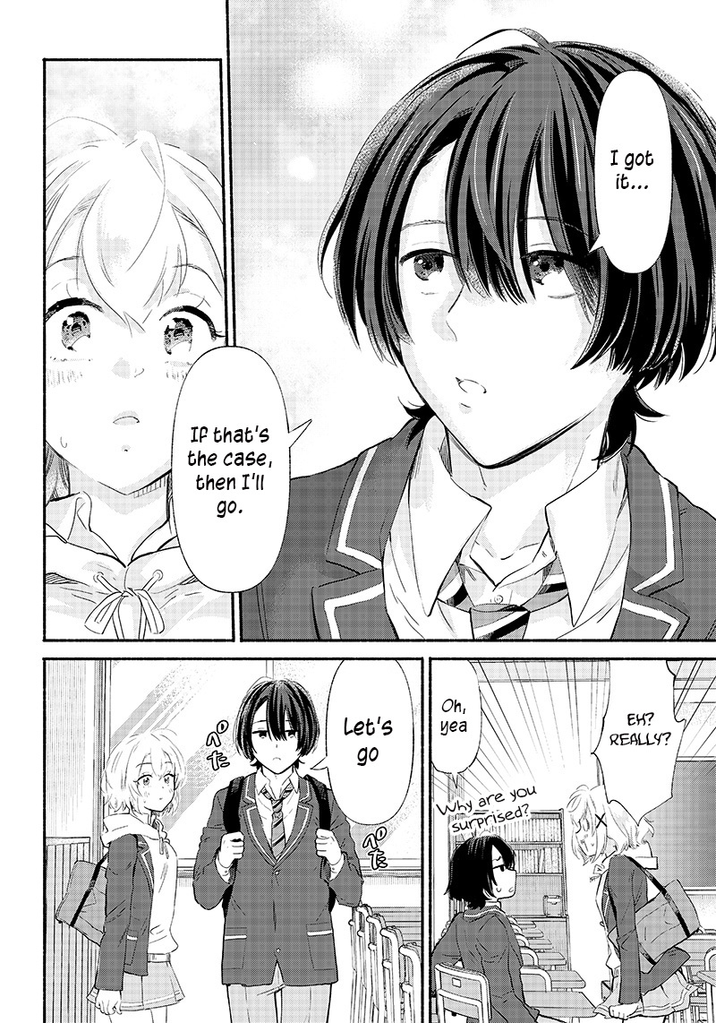 Hey, Wanna Go Out With Me? My Childhood Friend, a Beautiful Girl, Asked Me To Be Her Boyfriend, and I’ve Started a Camouflage Boyfriend Chapter 4 - Page 14 in English