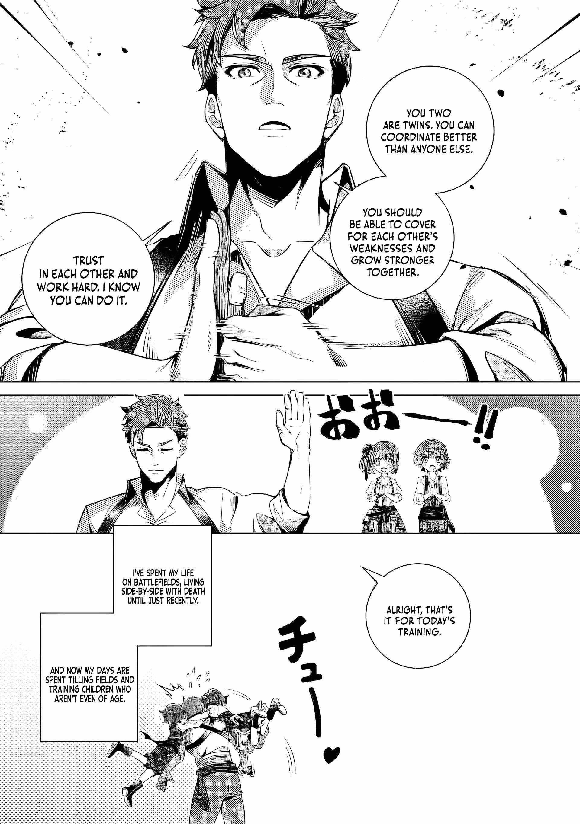 The Strongest Old Knight Commander Is Celebrated as a Hero in the Countryside After Being Cheated on and Exiled Chapter 2.2 - Page 5 in English
