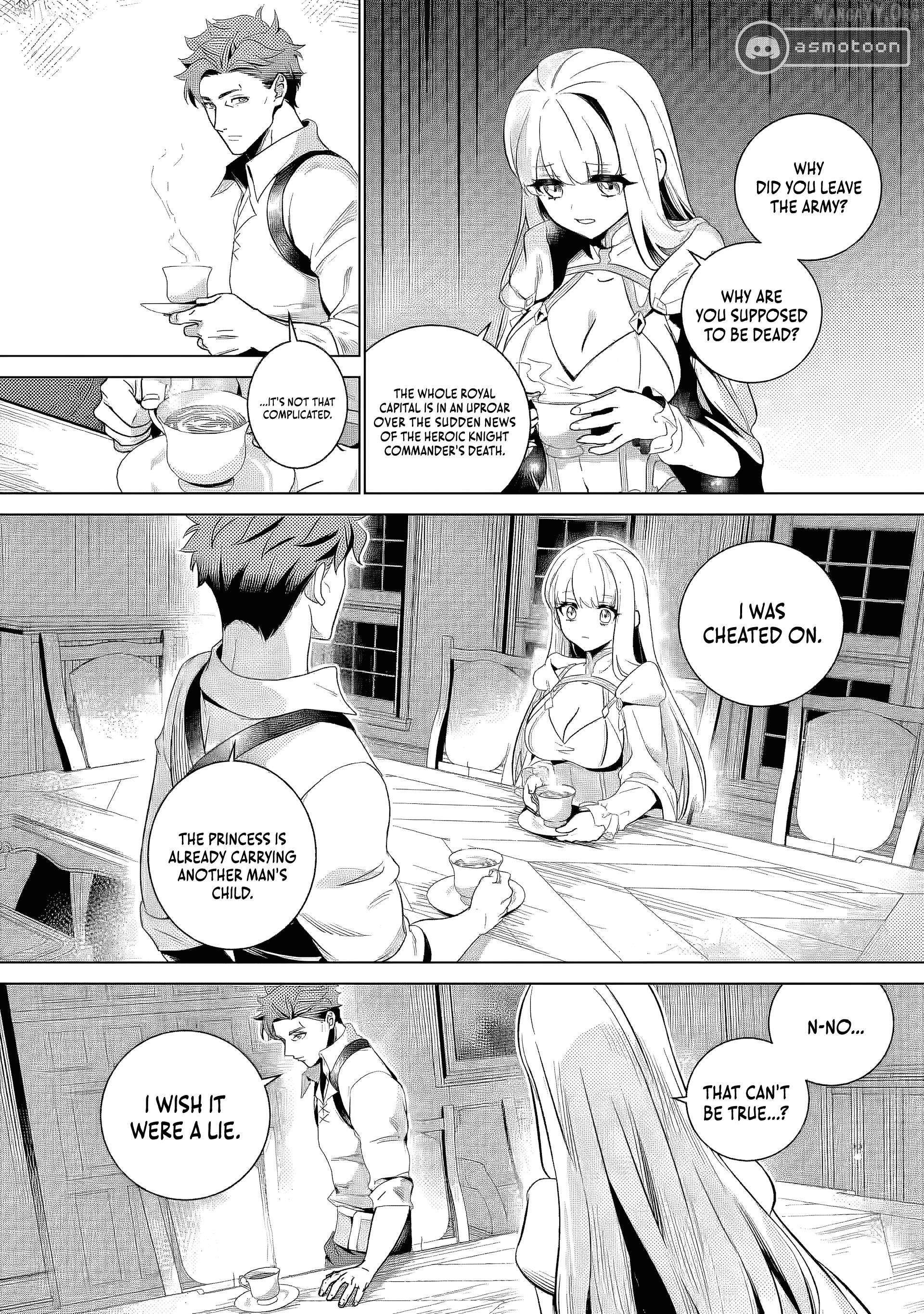 The Strongest Old Knight Commander Is Celebrated as a Hero in the Countryside After Being Cheated on and Exiled Chapter 2 - Page 21 in English
