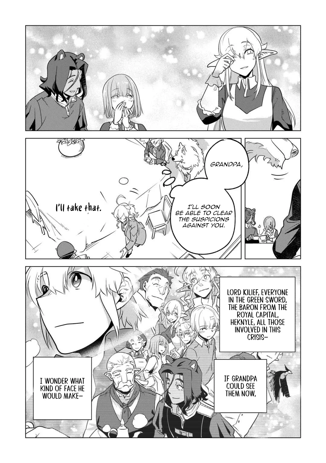 Mofumofu To Isekai Slow Life O Mezashimasu! Chapter 59 - Page 30 in English