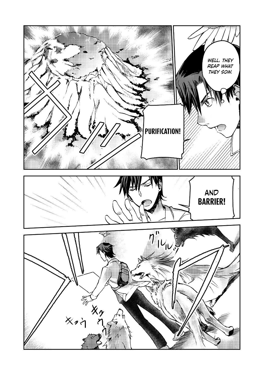 Summoned to Another World… Purification Is basic! Chapter 3 - Page 12 in English