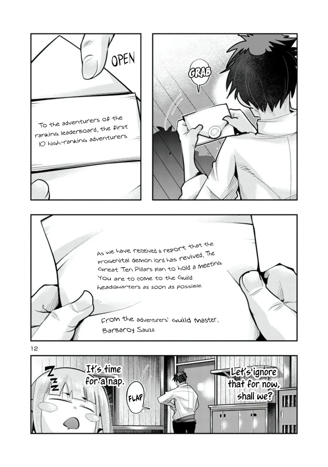 My disciple has become the strongest human before I knew it, and I, a master with no talent, was mistakenly recognized as the strongest in the universe beyond that Chapter 7.1 - Page 12 in English