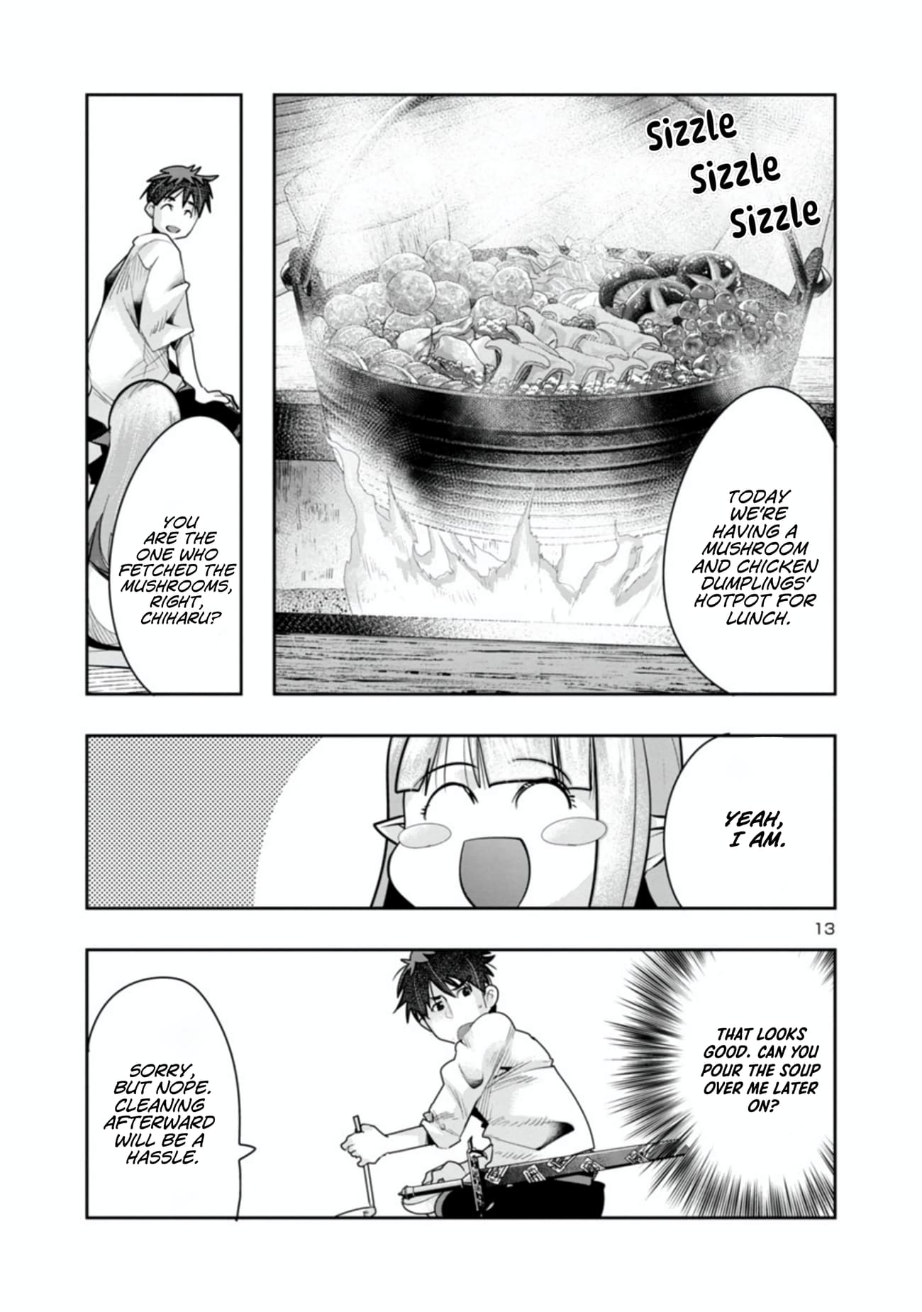 My disciple has become the strongest human before I knew it, and I, a master with no talent, was mistakenly recognized as the strongest in the universe beyond that Chapter 7.1 - Page 13 in English