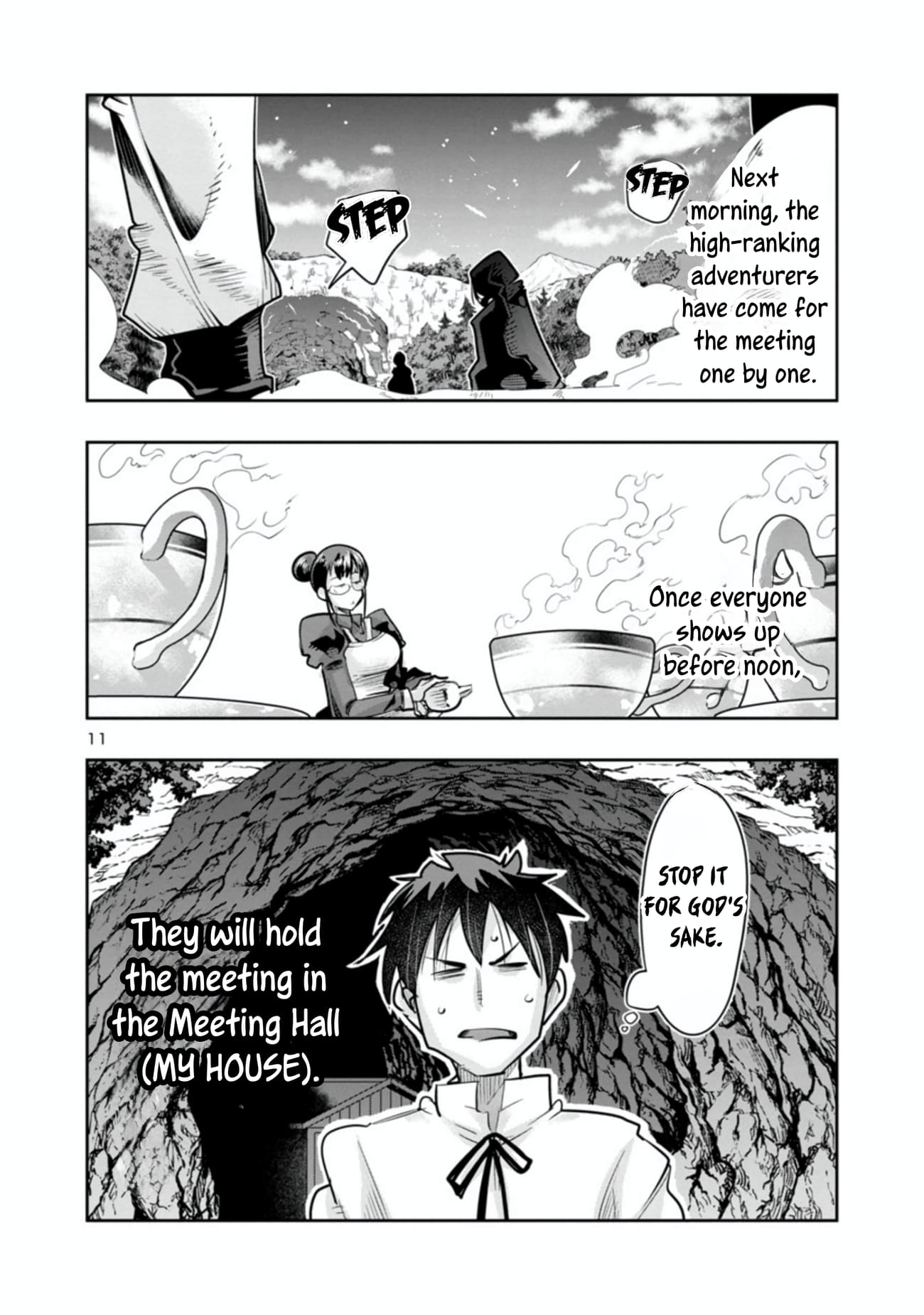 My disciple has become the strongest human before I knew it, and I, a master with no talent, was mistakenly recognized as the strongest in the universe beyond that Chapter 7.2 - Page 12 in English