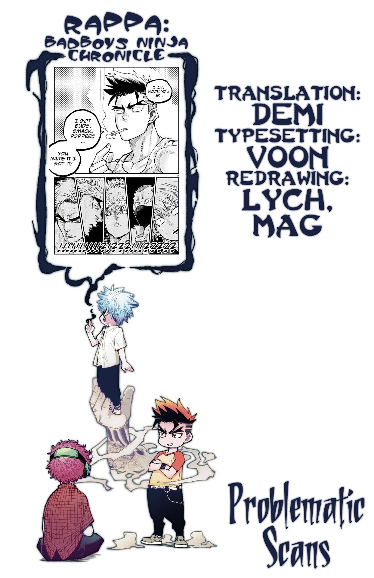 Rappa – Yankee Ninja Chronicles Chapter 24 - Page 19 in English
