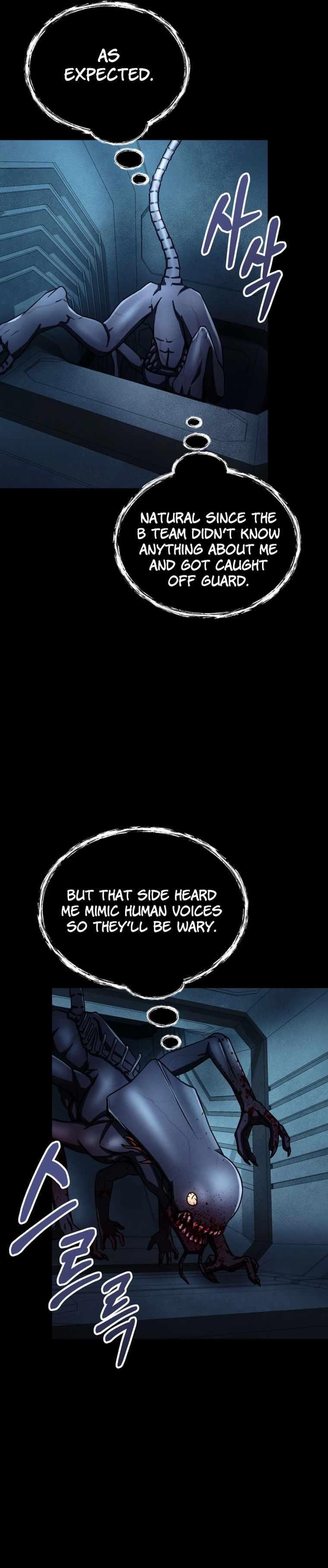 I Became an Evolving Space Monster Chapter 11 - Page 51 in English