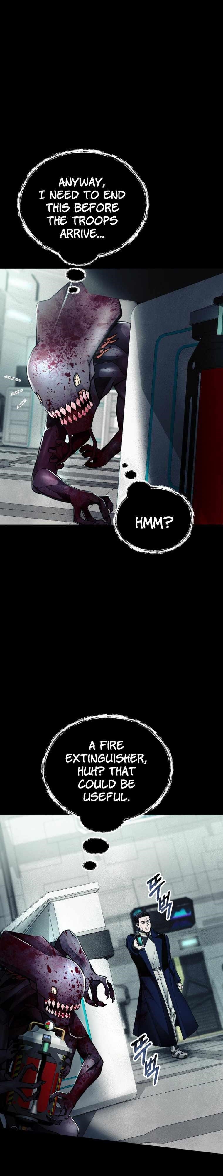 I Became an Evolving Space Monster Chapter 14 - Page 19 in English