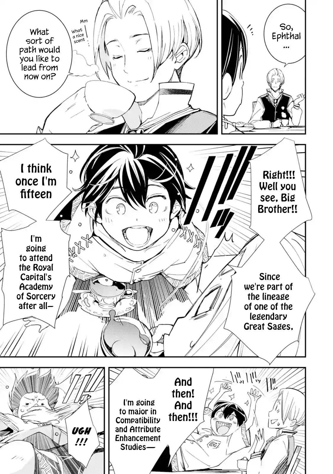 The Unsuccessful Yet Academically Unparalleled Sage ~A Cheating S-Rank Sorcerer’s Post-Rebirth Adventurer Log~ Chapter 2.1 - Page 10 in English