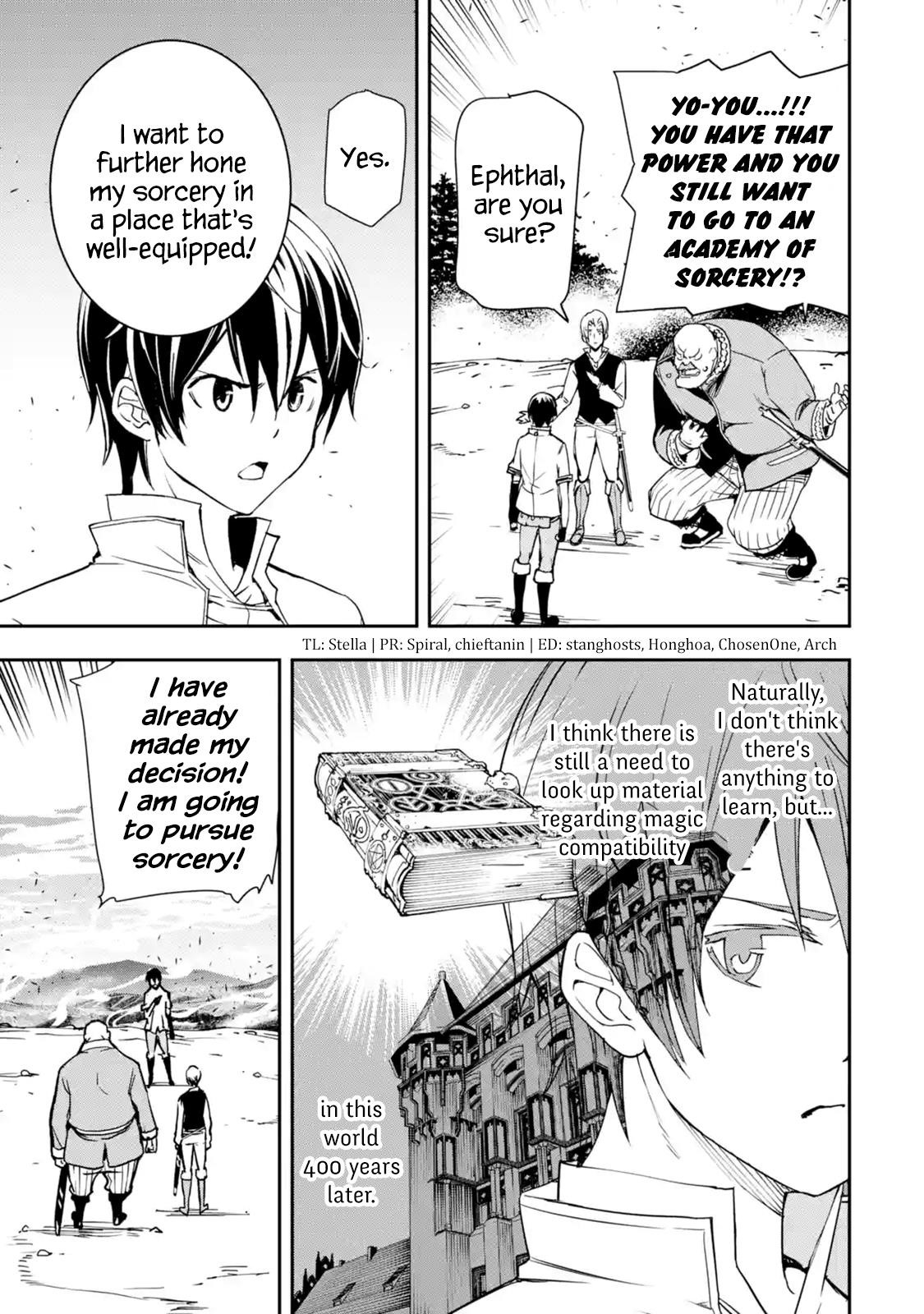 The Unsuccessful Yet Academically Unparalleled Sage ~A Cheating S-Rank Sorcerer’s Post-Rebirth Adventurer Log~ Chapter 5.3 - Page 5 in English