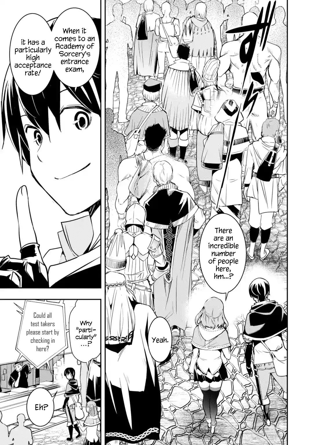 The Unsuccessful Yet Academically Unparalleled Sage ~A Cheating S-Rank Sorcerer’s Post-Rebirth Adventurer Log~ Chapter 6.5 - Page 3 in English